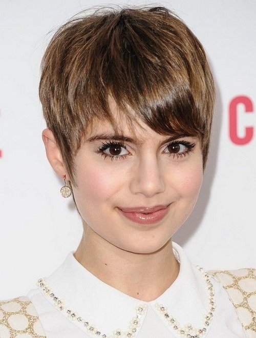Cute Short Hairstyles with Bangs 2014