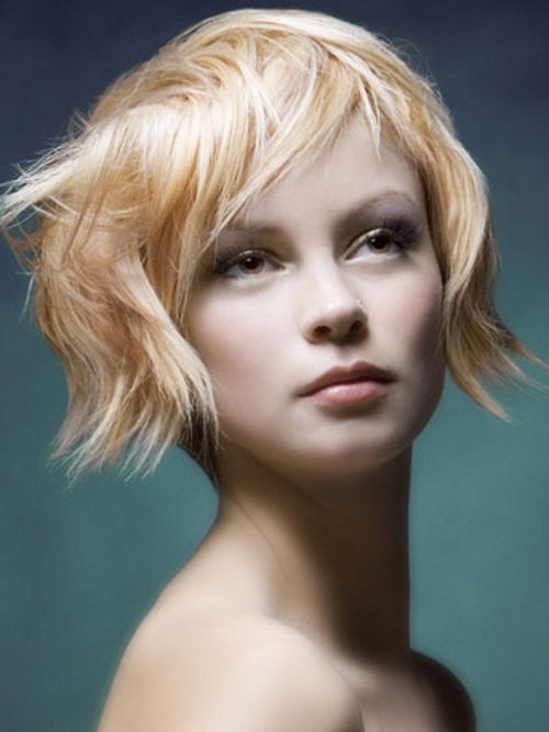 2014 Blonde Hairstyles for Short Hair