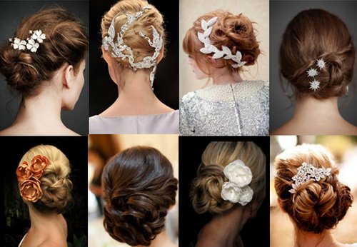 2014 Womens Wedding Hairstyles Back View