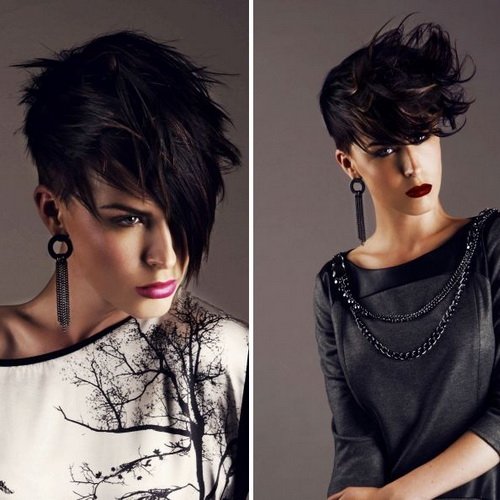 Short Funky Hairstyles 2014